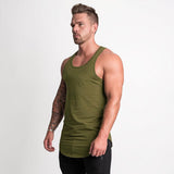 Men's Workout Tank Top Gym Muscle Sleeveless T Shirt(2 Pack,Random Color)