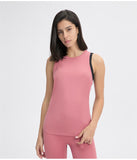 Yoga Vest Women Coverall Running Sleeveless Loose T-Shirt Sports Vest Gym Tank Top