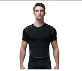 Men's Compression Cool Dry Sports Short Sleeve T-Shirt
