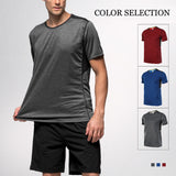 Men’s Dry-Fit Moisture Wicking Active Athletic Tech Performance T-Shirt
