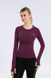 Seamless Tight Dry Fit Athletic Compression Long Sleeve T Shirt