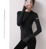 Women's Long Sleeve Workout  Full-Zip Hoodie