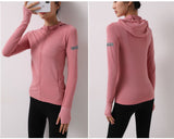 Women's Long Sleeve Workout  Full-Zip Hoodie