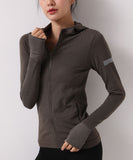 Women's Long Sleeve Workout  Full-Zip Hoodie