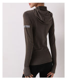 Women's Long Sleeve Workout  Full-Zip Hoodie