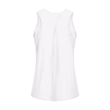 Lady's  racerback bowknot open back t-shirt workout stringer women custom tank top
