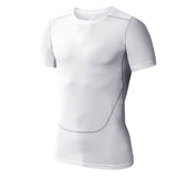 Men's Compression Cool Dry Sports Short Sleeve T-Shirt