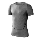 Men's Compression Cool Dry Sports Short Sleeve T-Shirt