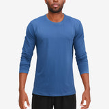 Men's Dry Fit Long Sleeve Workout Athletic T-Shirts