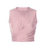 Blank Gym Clothing Bodybuilding Gym Fitness Tank Tops Training  Yoga Crop Top