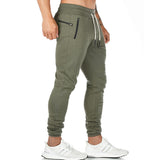 Mens Running Joggers Pants Athletic Tapered Workout Sweatpants with Zipper Pockets
