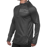 Men's 1/4 Zip Hoodie Coat