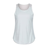 Lady's workout t-shirt casual yoga tank top
