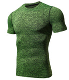 Men’s Dry-Fit Moisture Wicking Active Athletic Performance Crew T-Shirt