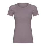 LU O neck light weight running T-shirt yoga top