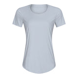 High elastic quick dry women's fitness T-shirt
