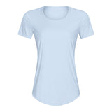 High elastic quick dry women's fitness T-shirt