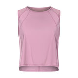 New Arrival Loose Free Style Womens Sports Wear Crop Tank Top Sweat Shirts
