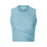 Women's Fashion lightweight Workout yoga tank top T-shirt