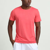 Men's Workout Running Shirts Quick Dry Cool-Dri Short Sleeve Athletic Shirts