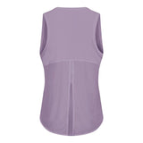 O-Neck Breathable Lightweight Sports Yoga Vest Wear Women's Tank Tops