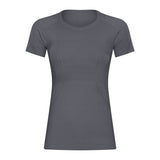 LU O neck light weight running T-shirt yoga top