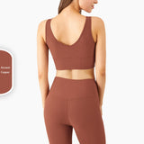 Antibacterial yoga vest yoga sports bra top