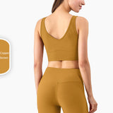 Antibacterial yoga vest yoga sports bra top
