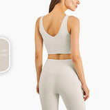 Antibacterial yoga vest yoga sports bra top