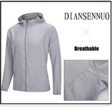 Men's Lightweight Hooded Zip Front Sweatshirt Coat