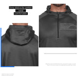 Men's 1/4 Zip Hoodie Coat