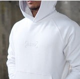 Men's Fleece Solid Hoodie