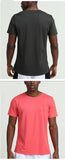 Men's Workout Running Shirts Quick Dry Cool-Dri Short Sleeve Athletic Shirts