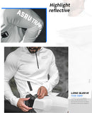 Men's Sweatshirt Coat with zip