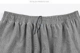 Men's Casual Sports Quick Dry Workout Running or Gym Training Short with Zipper Pockets