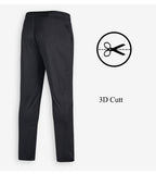 Men's Yoga Sweatpants Cotton Open Bottom Joggers Casual Loose Fit Athletic Pants with Pockets
