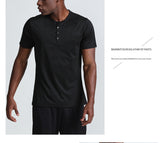 Men's Shirts Casual Work Soft Basic Button Up T Tops