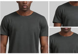 Men's Workout Running Shirts Quick Dry Cool-Dri Short Sleeve Athletic Shirts