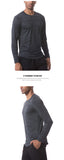 Men's Athletic Long Sleeve Compression Shirts