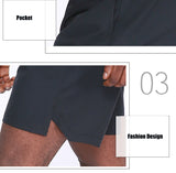 Gym Shorts for Men with Pockets Workout Athletic Shorts