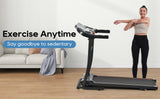 NEW Home Folding Treadmill with Pulse Sensor Running Machine with 3 Level Incline 12 Preset Programs