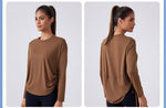 AirFlow Loose-Fit Long-Sleeve Yoga Top – Barely-There Feel, Breathable & Quick-Dry for Training