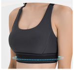 CloudFit High-Impact Colorblock Sports Bra with Adjustable Straps