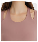 Trendy Halter-Neck Long-Sleeve Yoga Top – Sculpting, Ultra-Soft, and Fashion-Forward