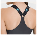 CloudFit High-Impact Colorblock Sports Bra with Adjustable Straps