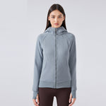 Women's SCA New Thickened Hooded Jacket Yoga Hoodie