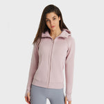 Women's SCA New Thickened Hooded Jacket Yoga Hoodie