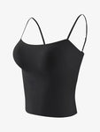 Ladies' Seamless Camisole with Built-in Chest Padding: Stylish, Versatile, and Slimming Sports Tank