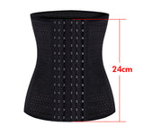 Breathable waist trainer postpartum waist slimming belt 24cm