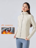 Women's SCA New Thickened Hooded Jacket Yoga Hoodie